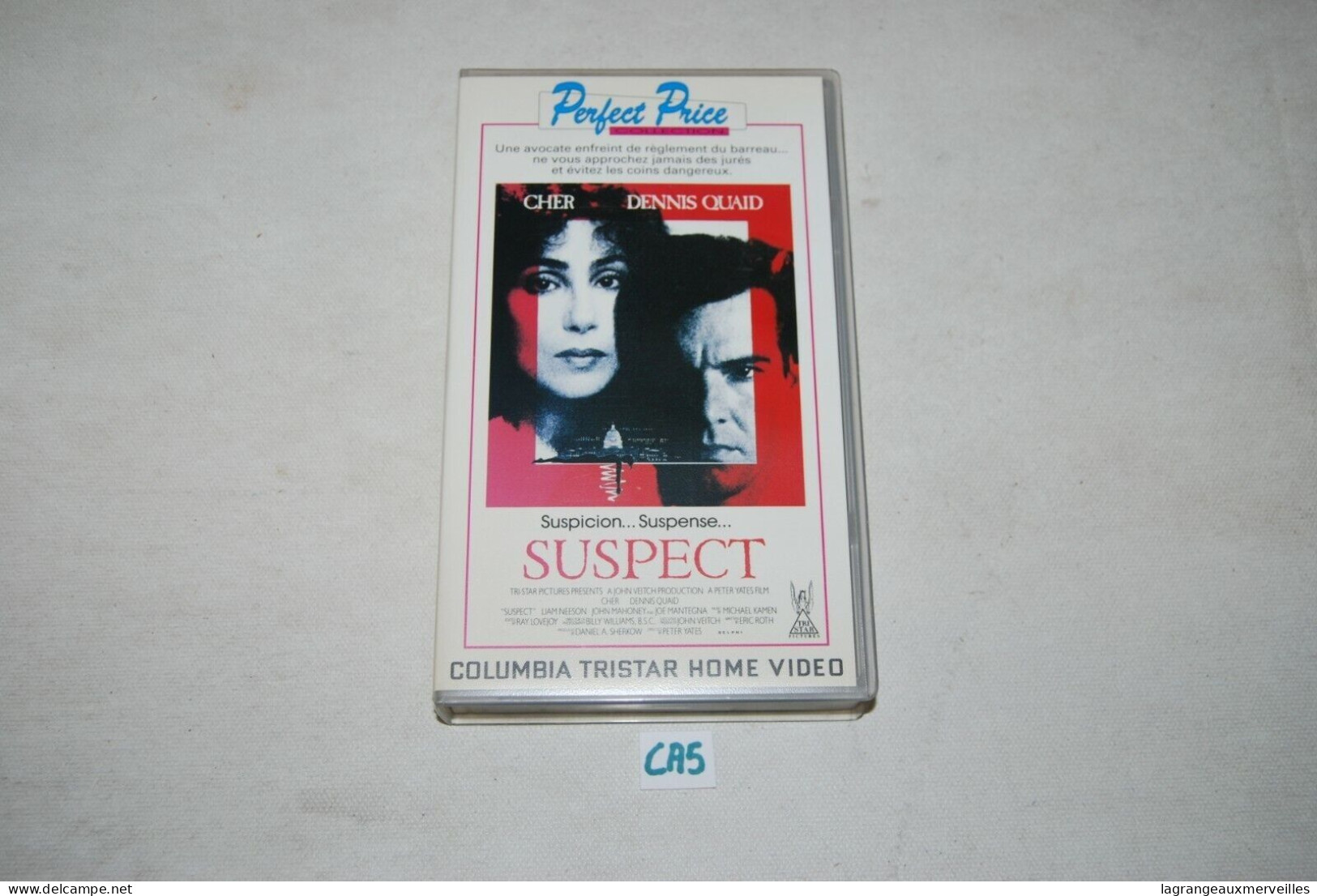 CA5 Cassette Vidéo - SUSPECT - Dramma