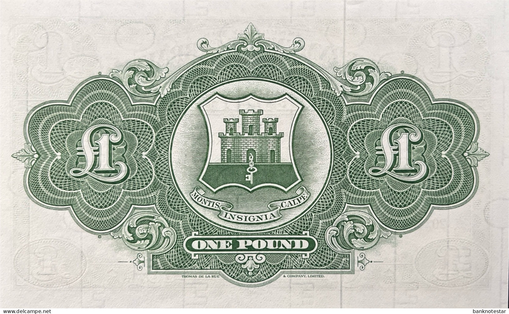 Gibraltar 1 Pound, P-18b (20.11.1971) - UNC - Gibraltar