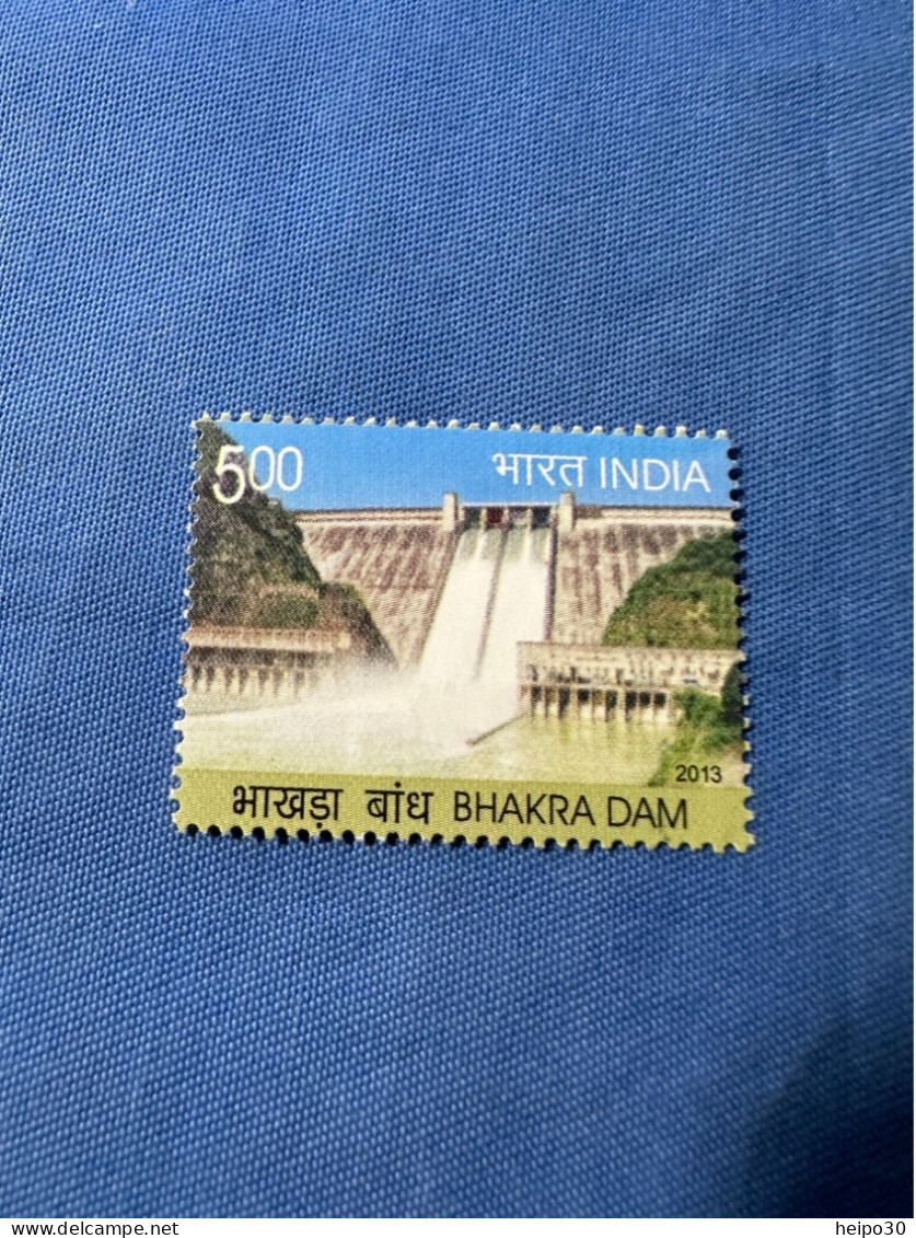 India 2013 Michel 2788 Bhakra Talsperre MBH - Unused Stamps