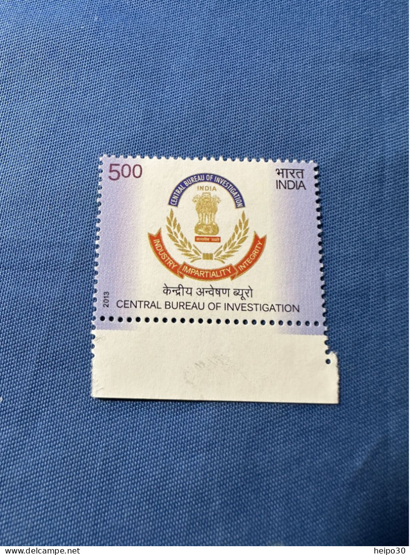 India 2013 Michel 2793 Kriminalpolizeibehörde MBH - Unused Stamps