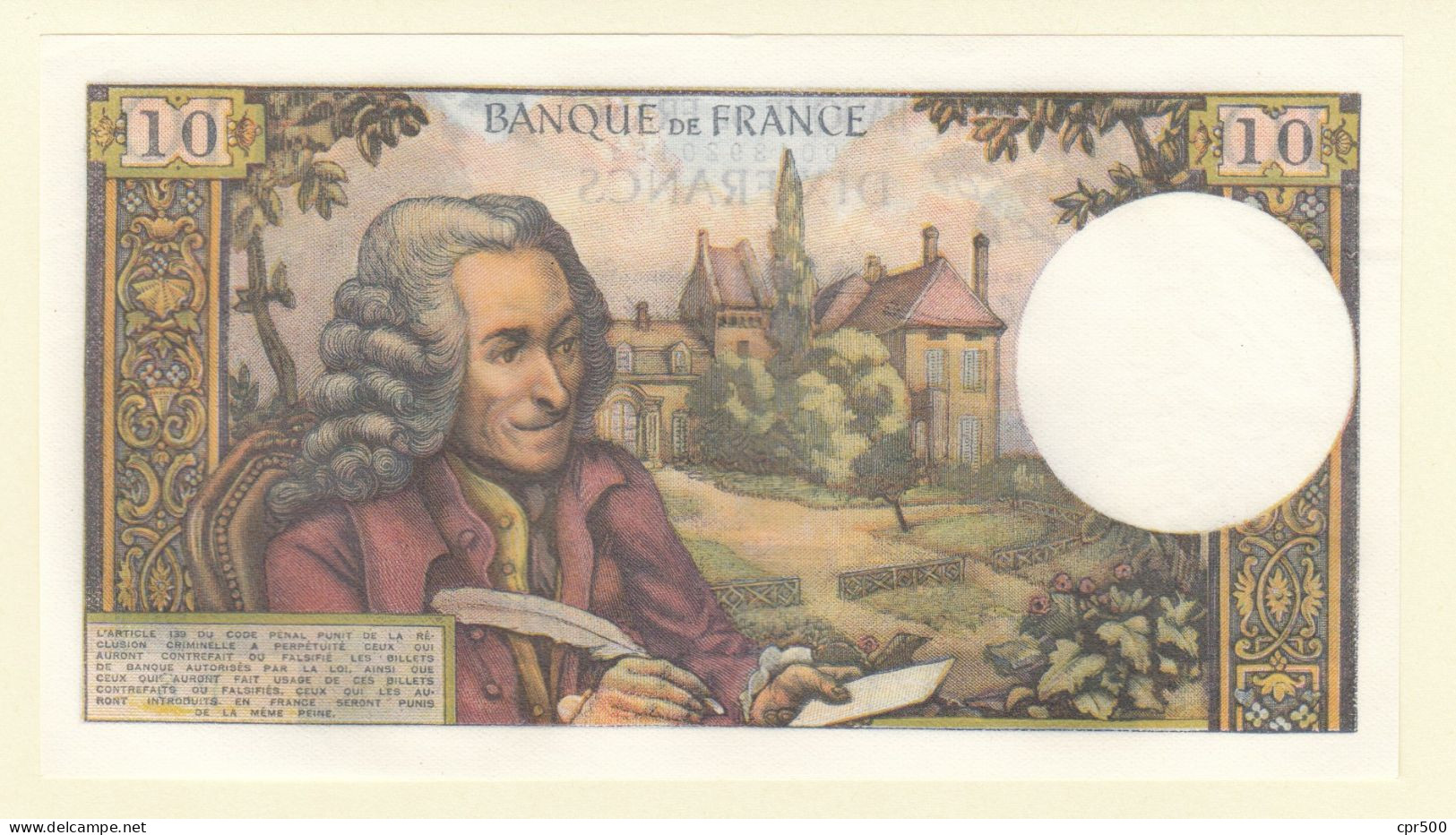10 Francs VOLTAIRE FRANCE 1963 F.62.02 SPL - 10 F 1963-1973 ''Voltaire''