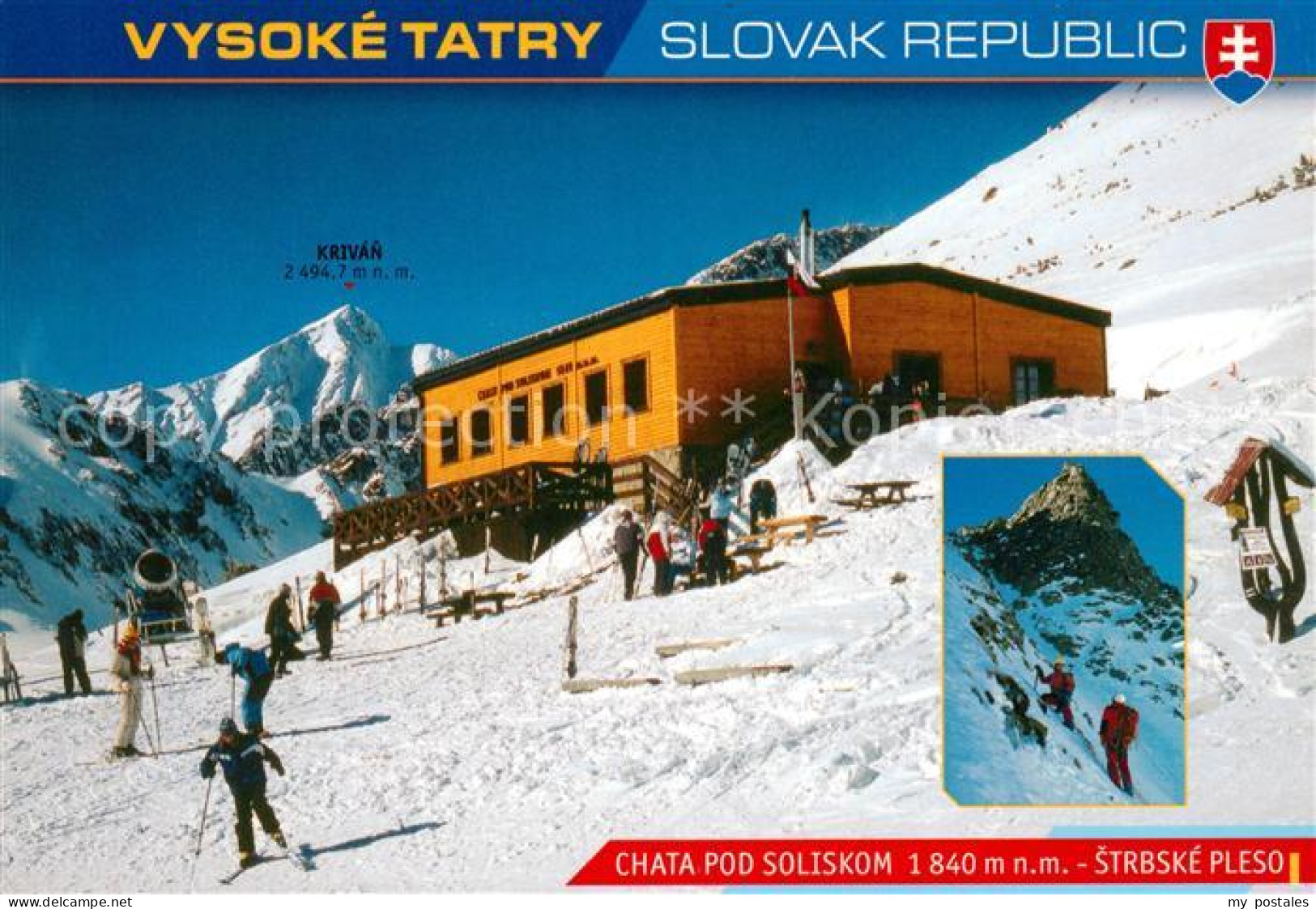 73083022 Strbske Pleso Chata Pod Soliskom Strbske Pleso - Slowakei