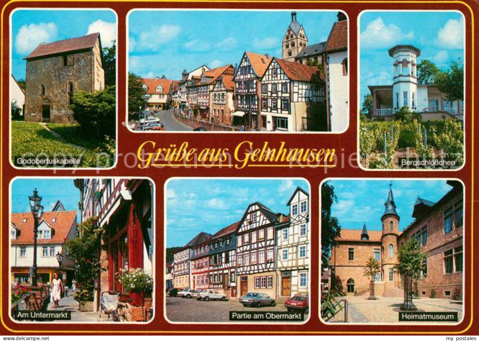 73082940 Gelnhausen Barbarossastadt Godobertuskapelle Untermarkt Obermarkt Altst - Gelnhausen