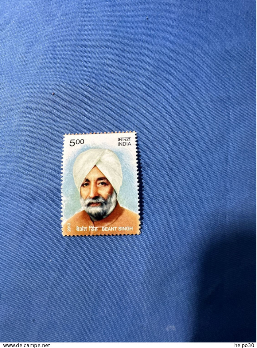 India 2013 Michel 2807 Beant Singh MBH - Unused Stamps