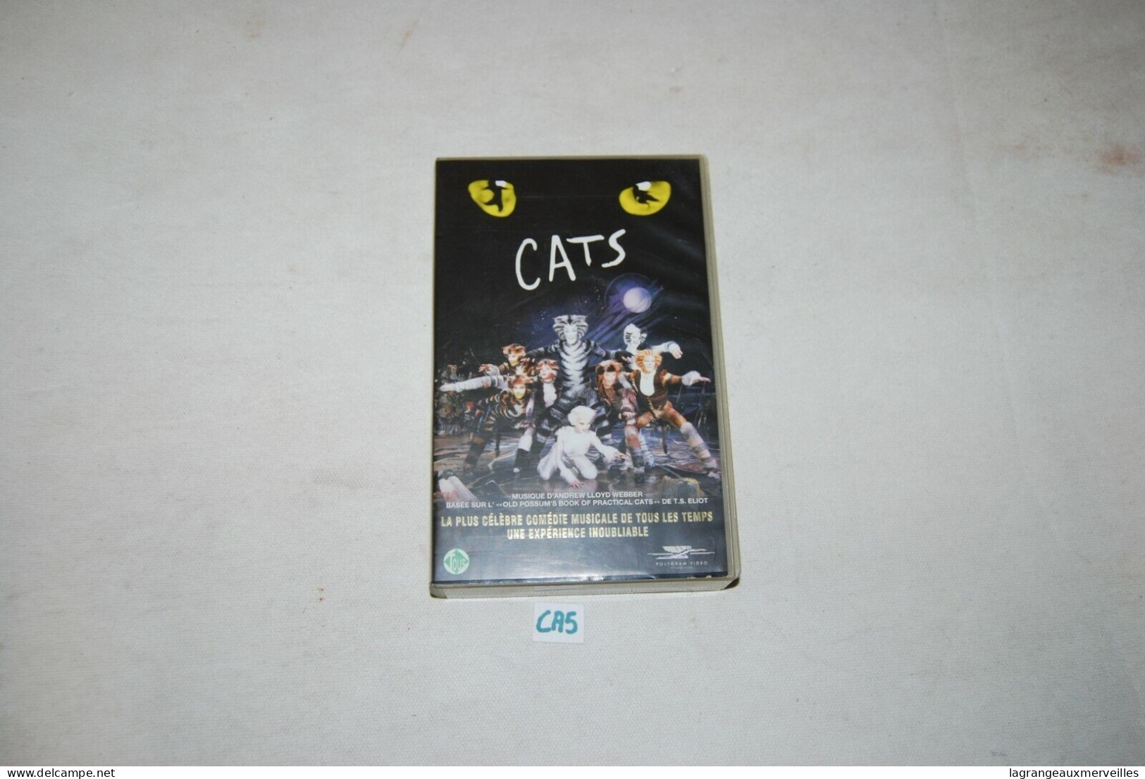 CA5 Cassette Vidéo - CATS - Musicals