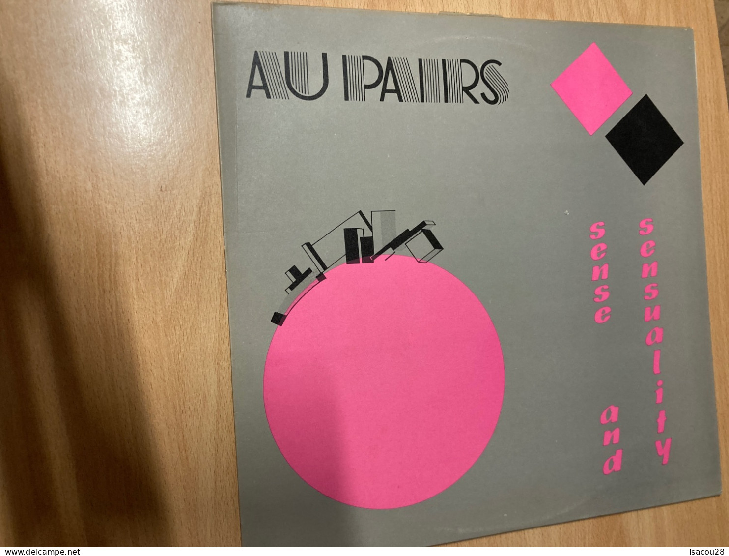 LP - Au Pairs - Sense And Sensuality - 1982 - Rock