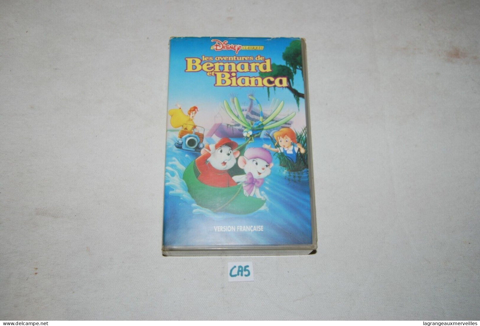 CA5 Cassette Vidéo - BERNARD ET BIANCA DISNEY - Cartoons