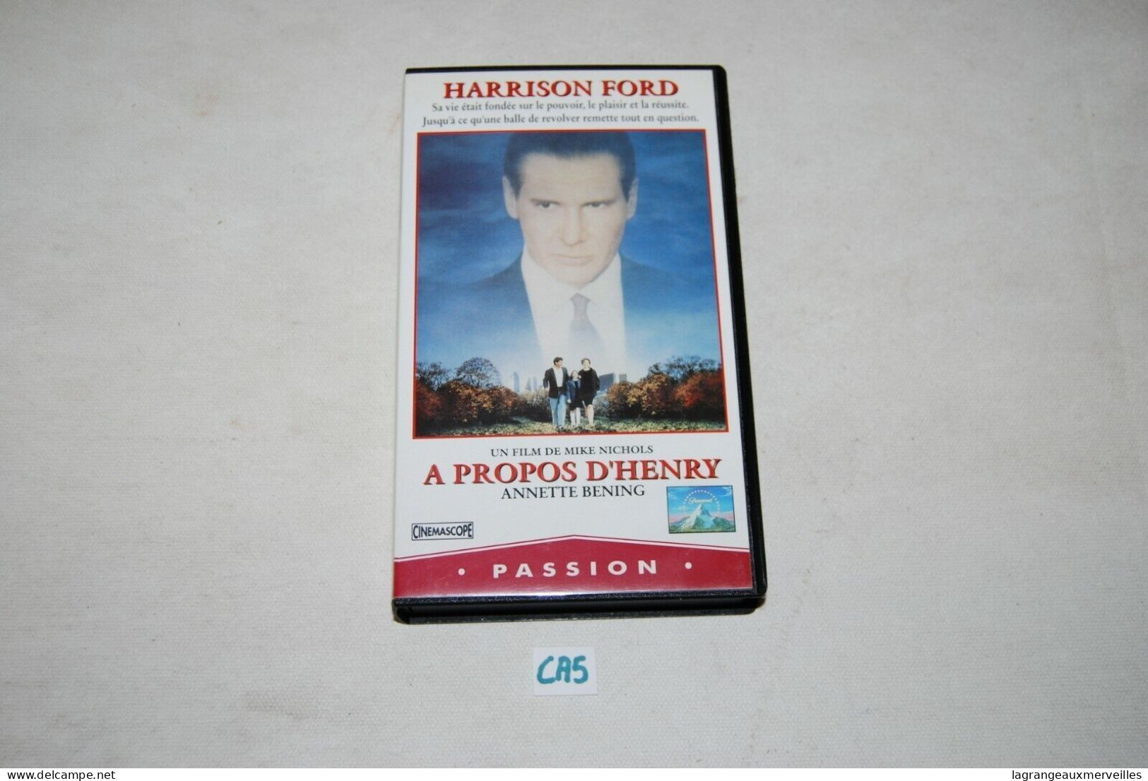 CA5 Cassette Vidéo - A PROPOS D HENRY HARRISON FORD - Drama