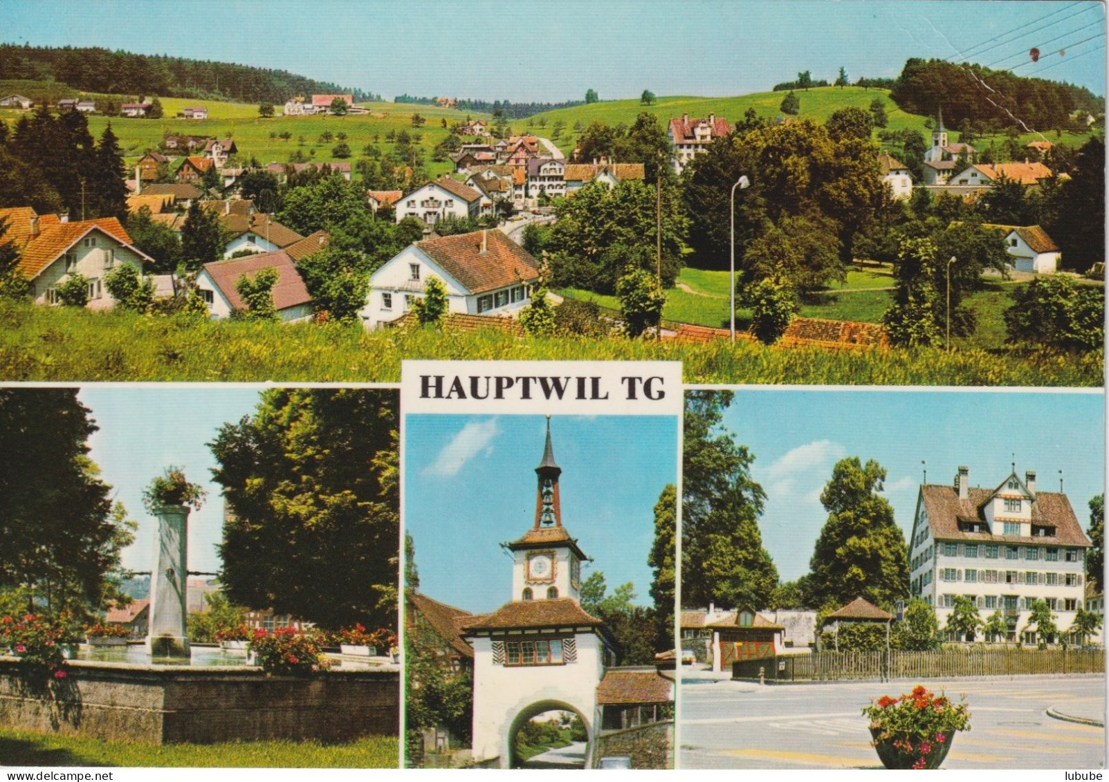 Hauptwil - Multivue  (4 Bilder)        Ca. 1970 - Hauptwil