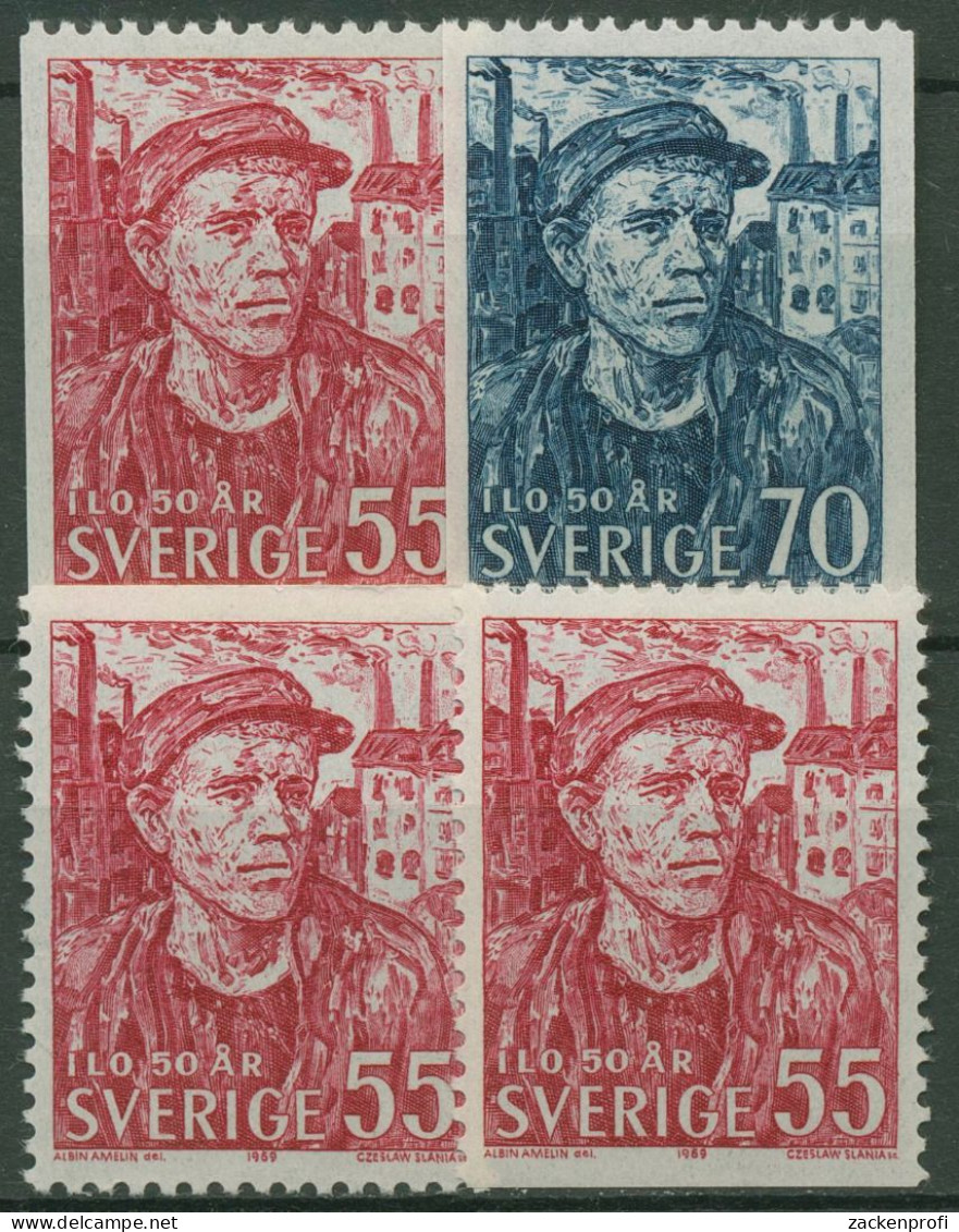 Schweden 1969 Internationale Arbeitsorganisation ILO 632/33 Postfrisch - Nuevos