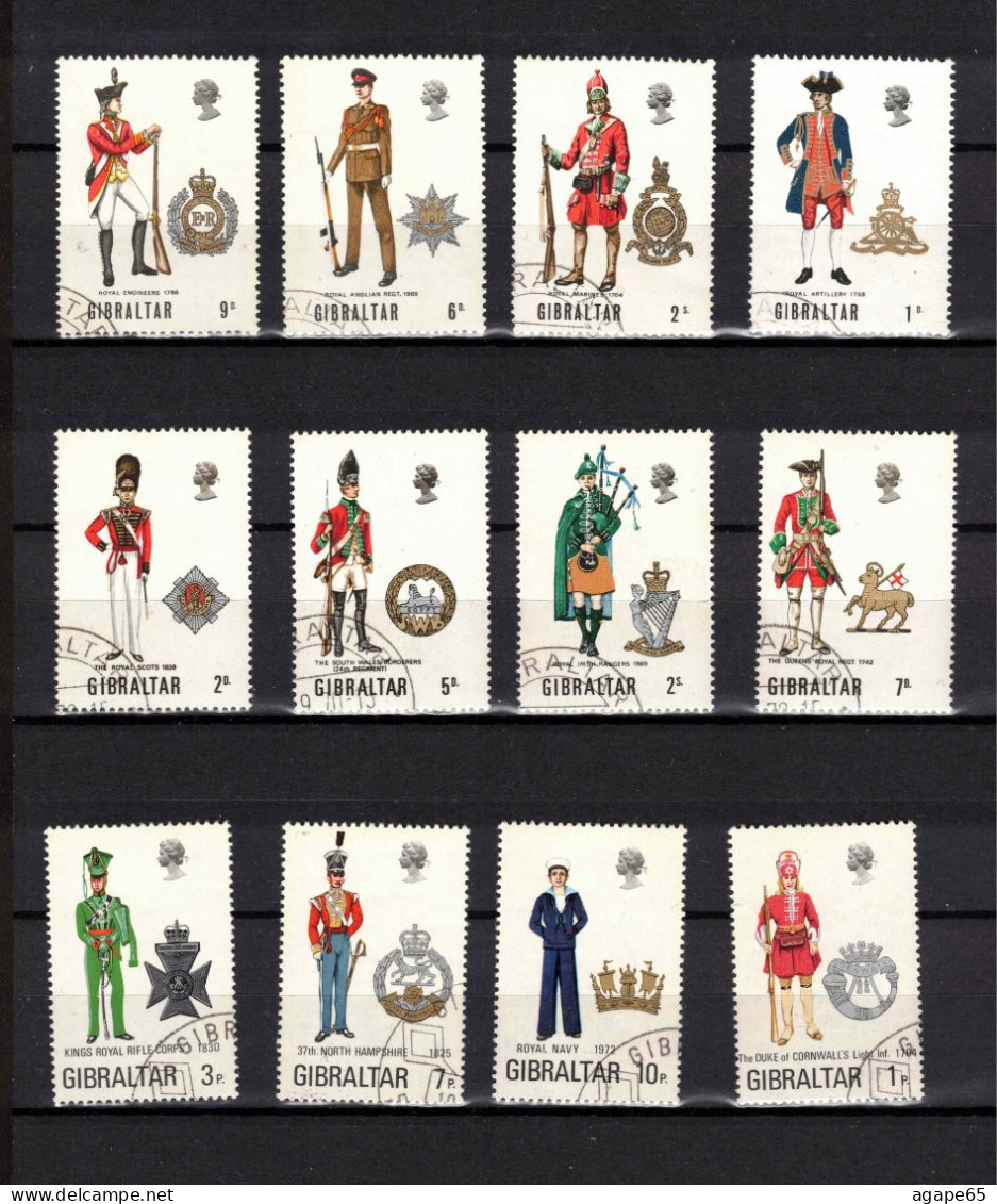 Gibraltar Military Uniforms 1969, 1970 &1972 - Gibraltar