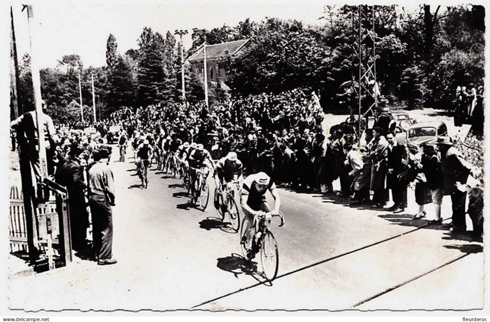 40 - B57667CPSM - CASTETS DES LANDES - CASTET - Tour De France 1956 , En Tete Le Belge ARIAENS-SENS - Parfait état - LAN - Castets