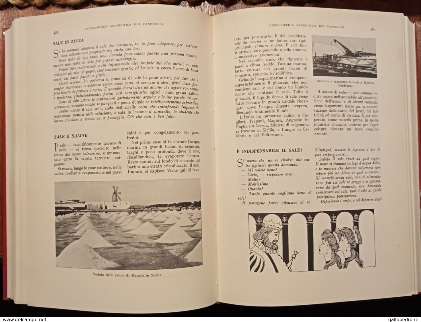 Enciclopedia Aneddotica Del Fanciullo 7 Vol. - Ideato Da G.Bitelli E Realizzazione Di Maria Vittoria Pugliaro. - Encyclopedias