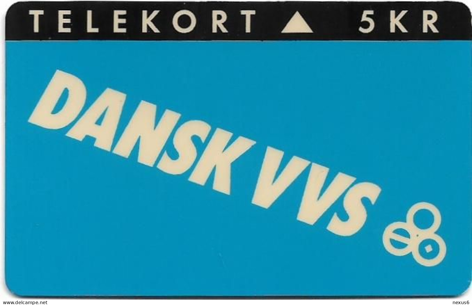 Denmark - KTAS - Dansk Vvs - TDKP008 - 11.1992, 5kr, 3.000ex, Used - Denemarken