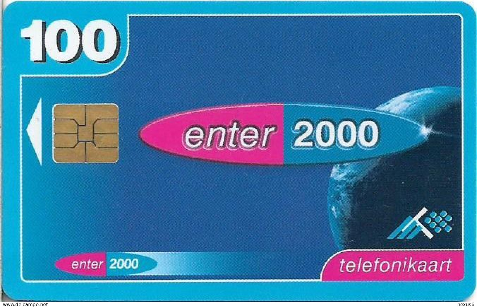 Estonia - Eesti Telefon - Enter 2000, 06.1999, 100Kr, 25.000ex, Used - Estonia