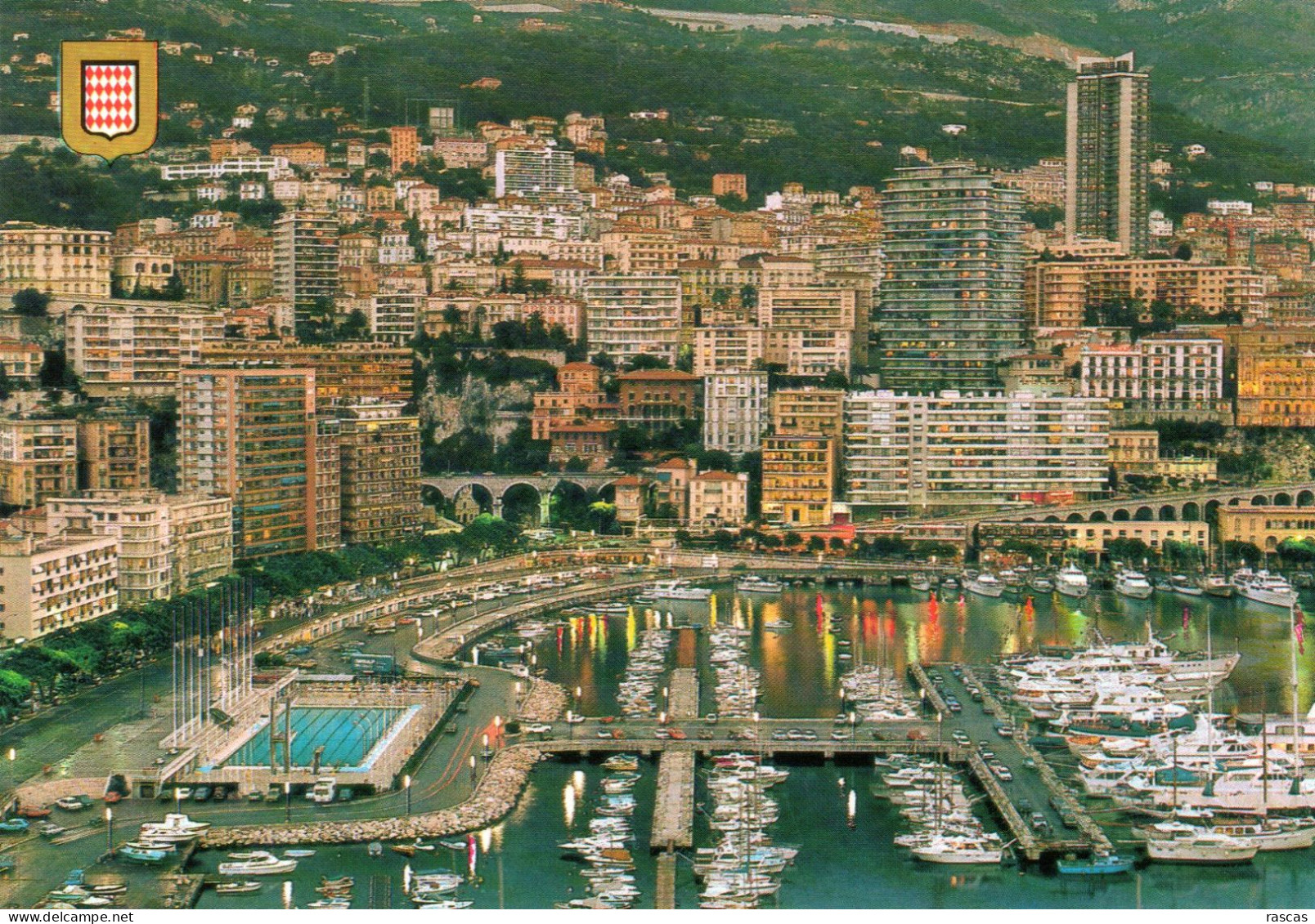 CPM - R - MONACO - MONTE CARLO - LE PORT DE MONACO ET LA CONDAMINE - Porto