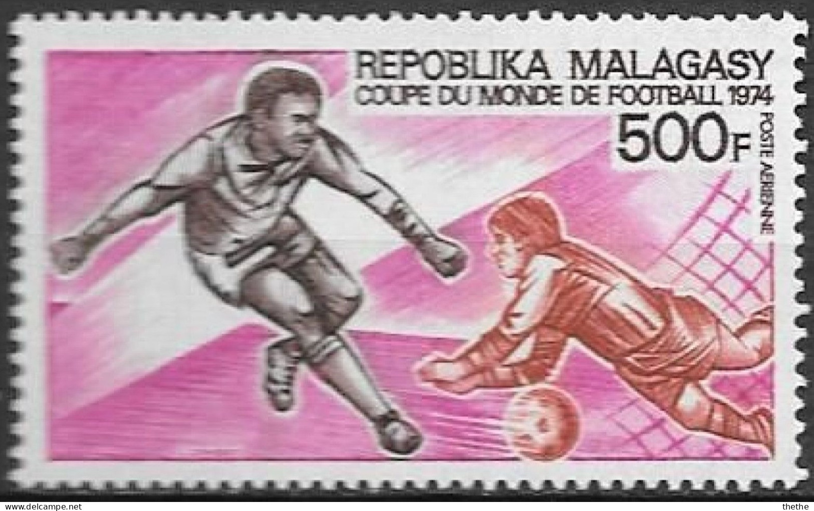 MADAGASCAR - Coupe Du Monde De Football - 1974 – Alemania Occidental