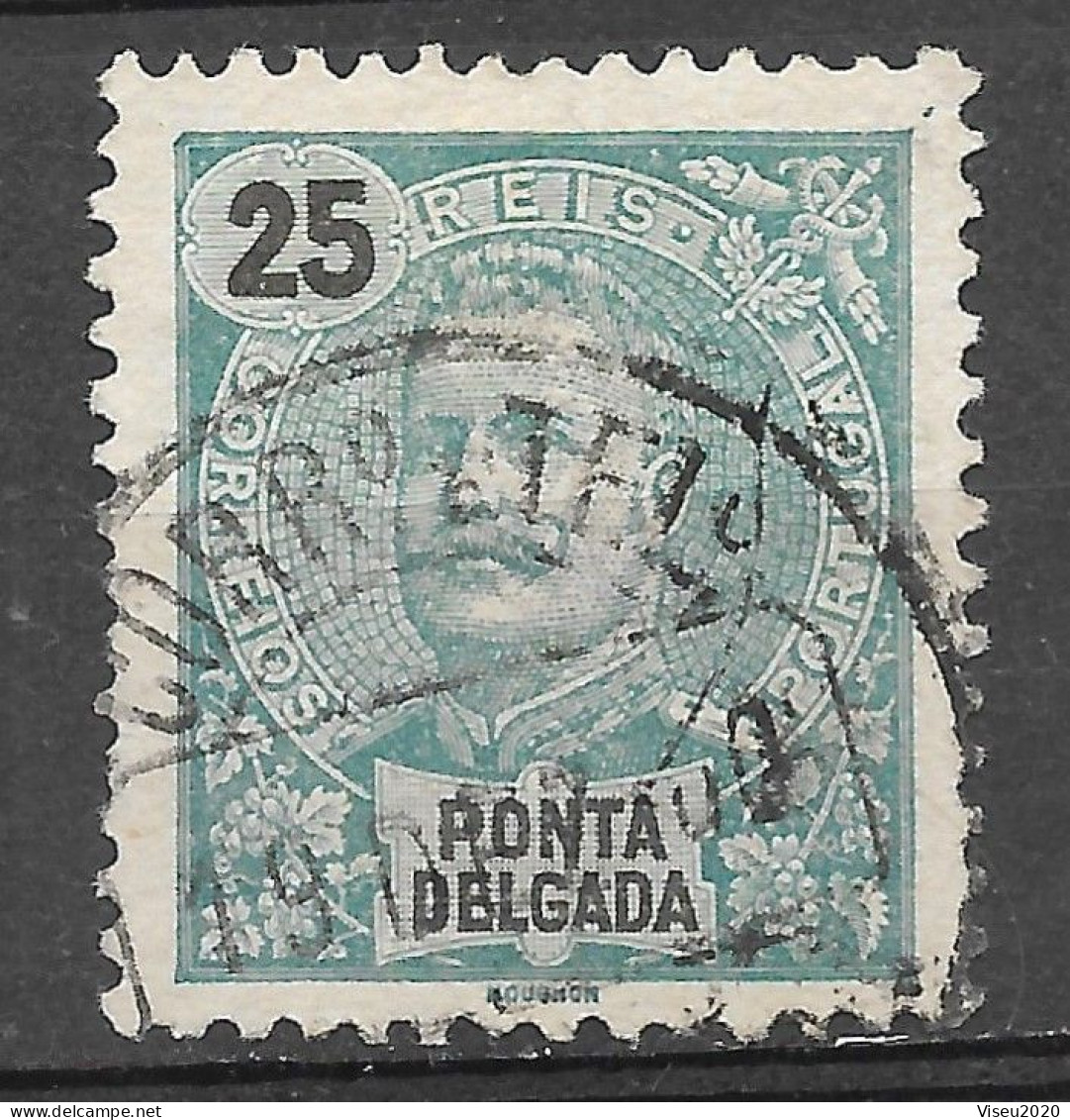 Portugal Ponta Delgada 1897 D. Carlos - Tipos De Portugal Com Legenda «PONTA DELGADA» Af 18 - Ponta Delgada