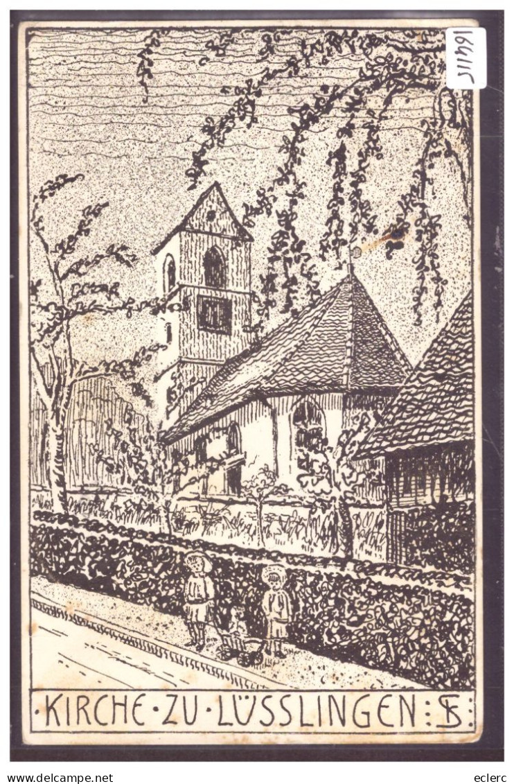 KIRCHE ZU LÜSSLINGEN - TB - Autres & Non Classés