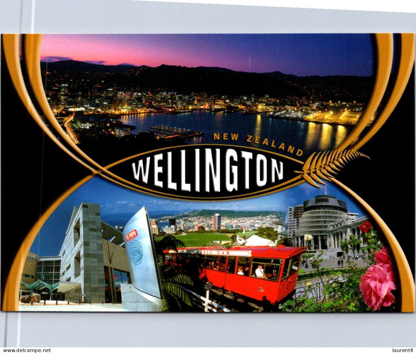 4-3-2024 (2 Y 6) New Zealand - City Of Wellington  (2 Postcards) - Nouvelle-Zélande