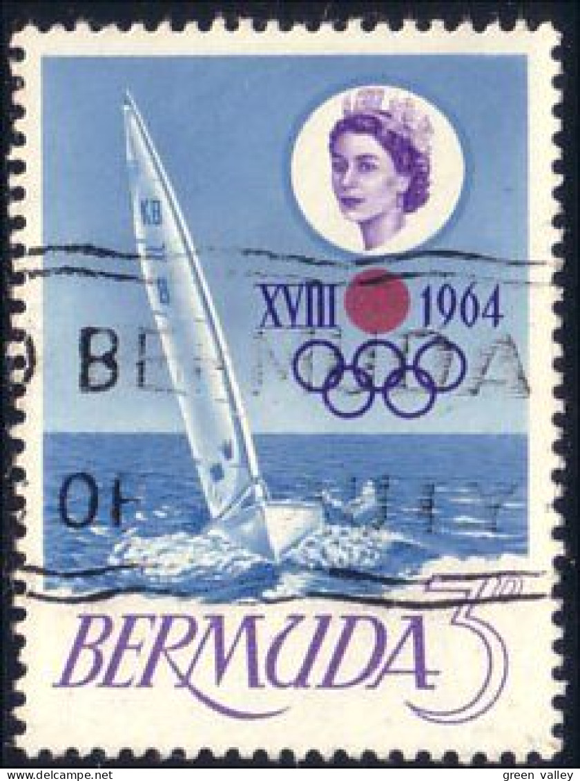 188 Bermuda Voilier Bateau Tokyo 1964 Sailing Ship (BER-45) - Vela