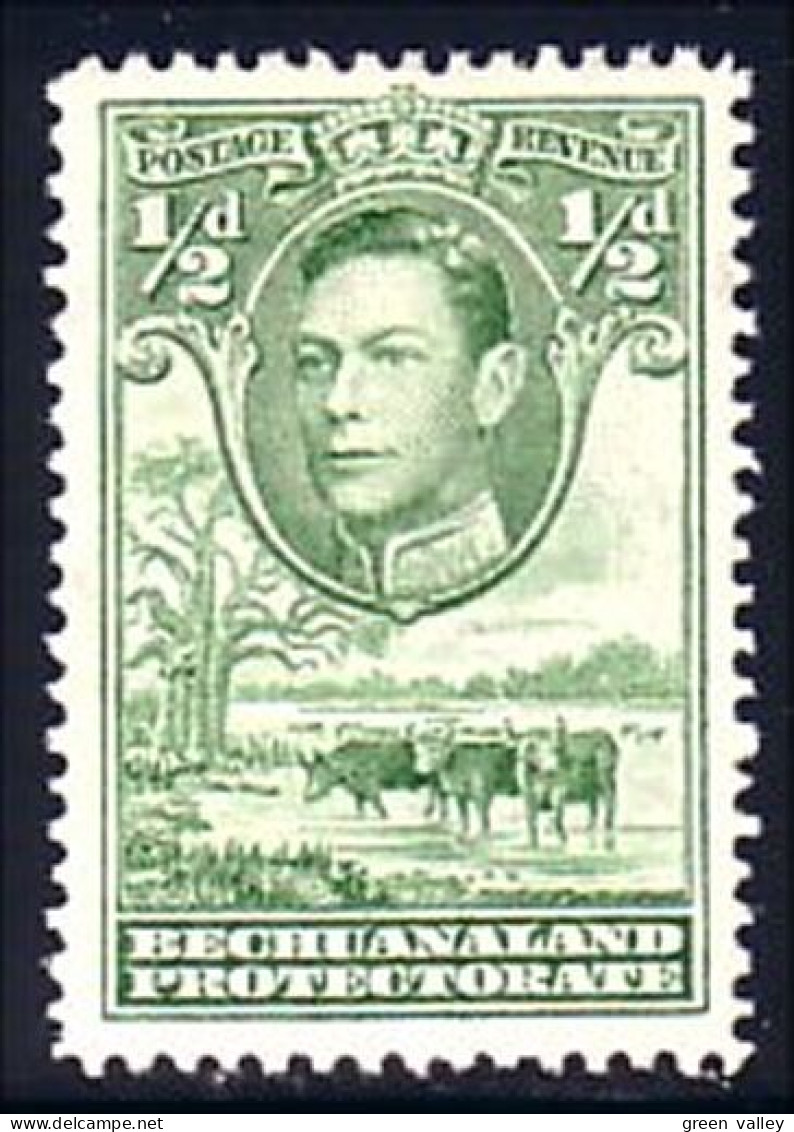 184 Bechuanaland Protectorate Agriculture 1/2c George V MNH ** Neuf SC (BEC-7a) - Sonstige & Ohne Zuordnung