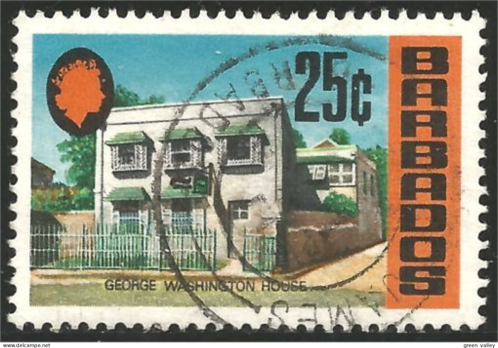 176 Barbados Washington House (BBA-136) - Barbados (...-1966)