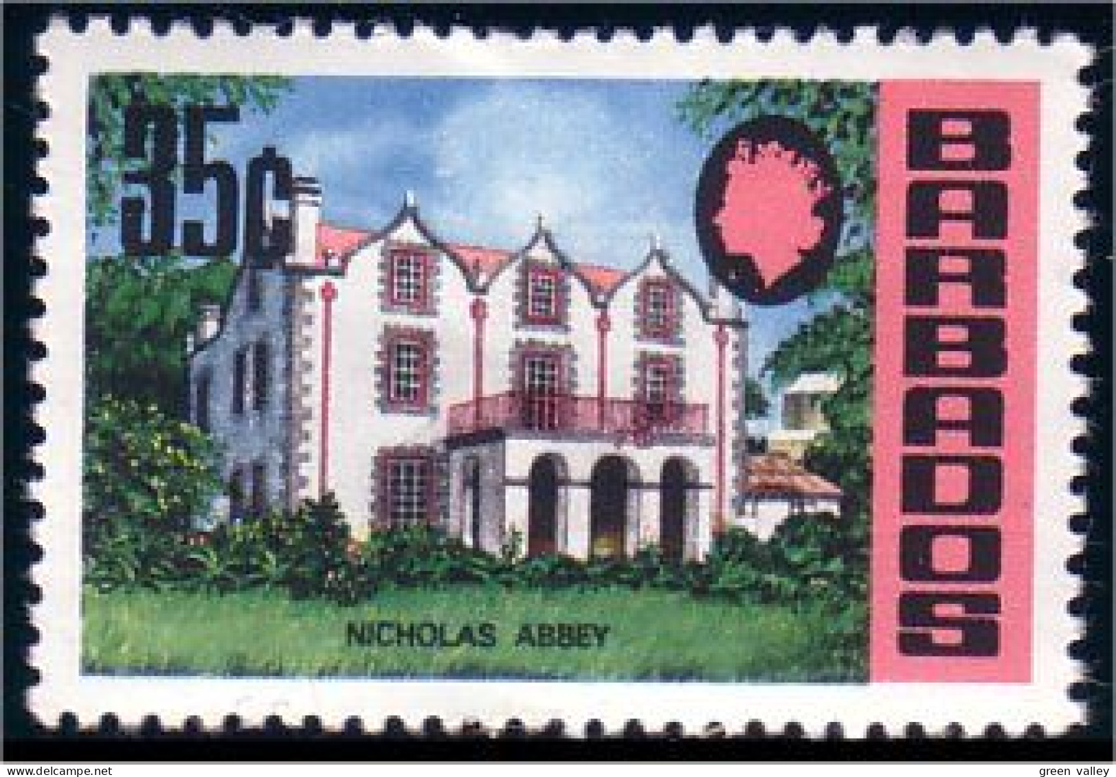 176 Barbados Monument MNH ** Neuf SC (BBA-37) - Barbades (1966-...)
