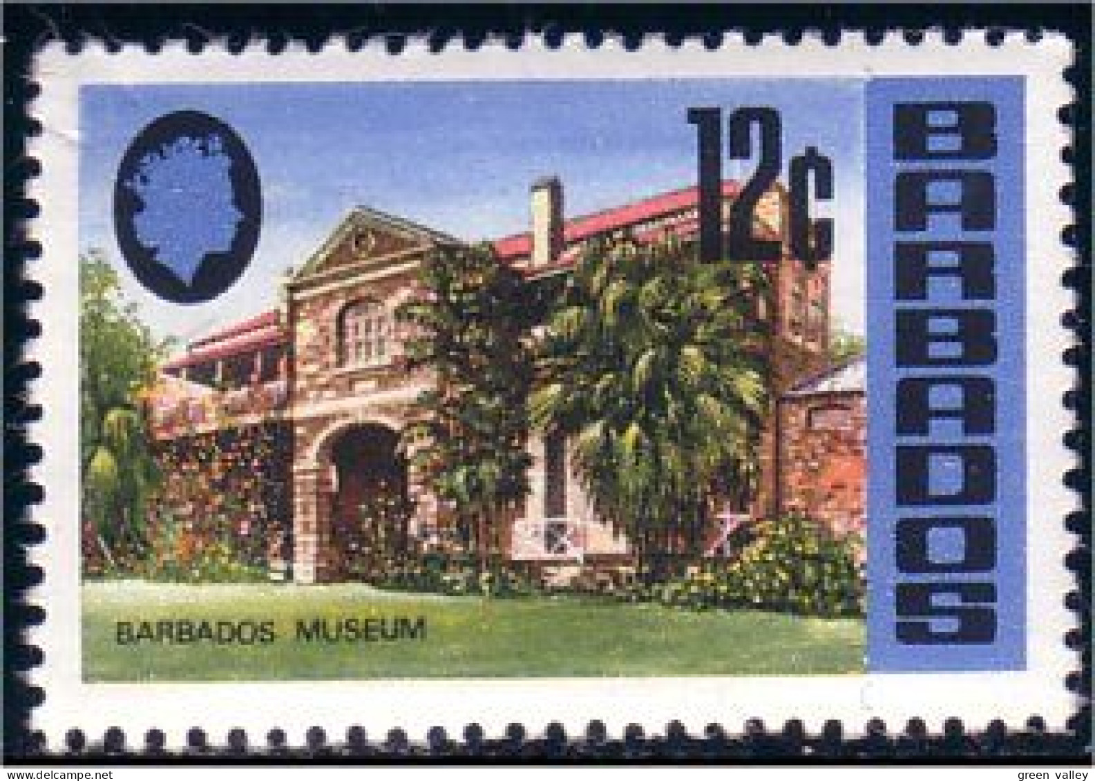 176 Barbados Monument MNH ** Neuf SC (BBA-35) - Barbados (1966-...)