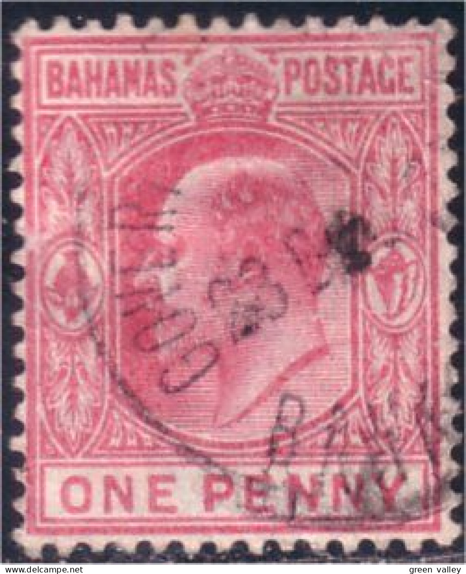 164 Bahamas Edward VII Multiple Crown CA (BAH-150) - 1859-1963 Colonie Britannique