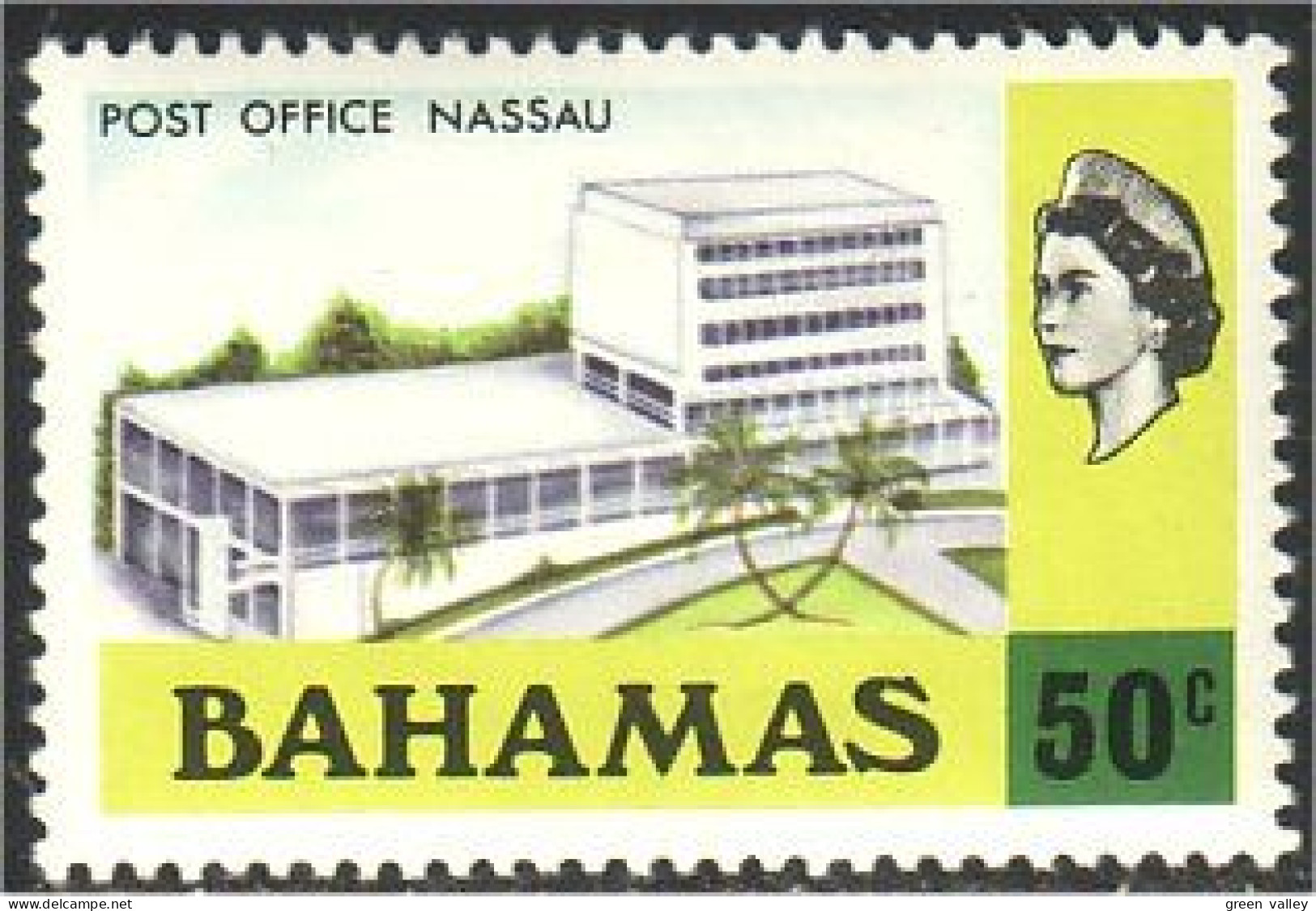 164 Bahamas Post Office Nassau MH * Neuf CH C (BAH-114) - 1963-1973 Autonomia Interna