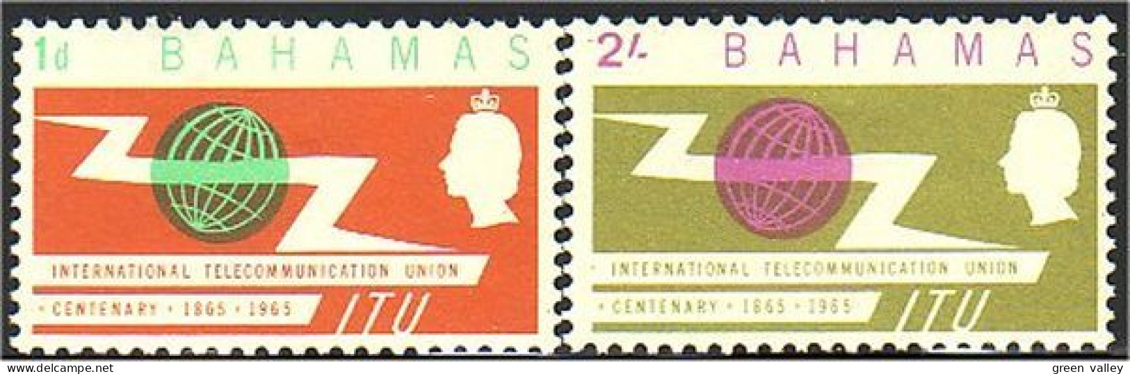 164 Bahamas Telecom ITU UIT MH Communications * Neuf (BAH-54a) - 1963-1973 Autonomia Interna
