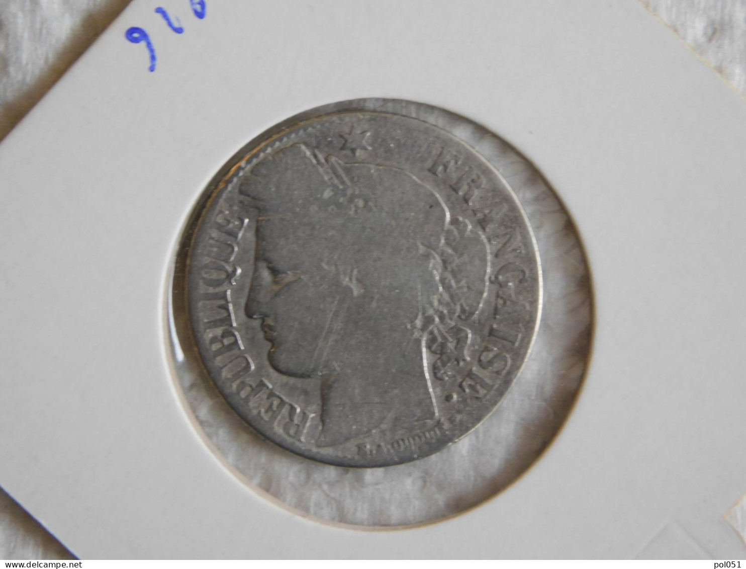 France 1 Franc 1871 A (629) Argent Silver - 1 Franc