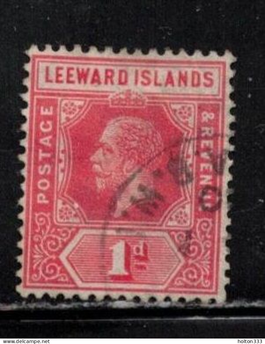 LEEWARD ISLANDS Scott # 48 Used - KGV - Leeward  Islands