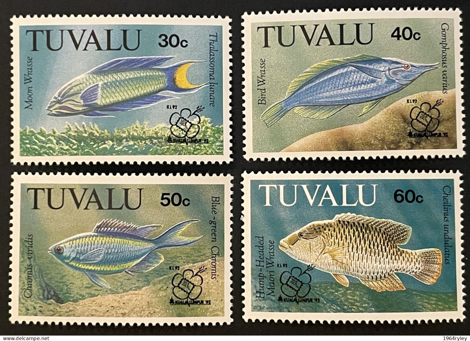 TUVALU - MNH** - 1992 - # 642/645 - Tuvalu