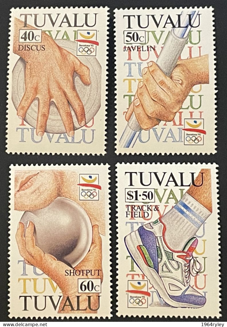 TUVALU - MNH** - 1992 - # 633/636 - Tuvalu