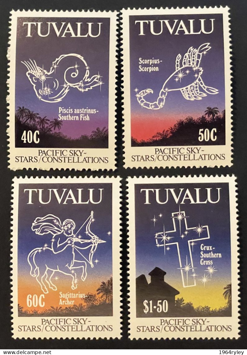 TUVALU - MNH** - 1992 - # 607/610 - Tuvalu