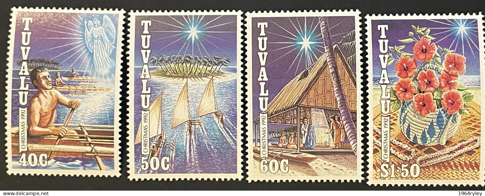 TUVALU - MNH** - 1992 - # 646/649 - Tuvalu