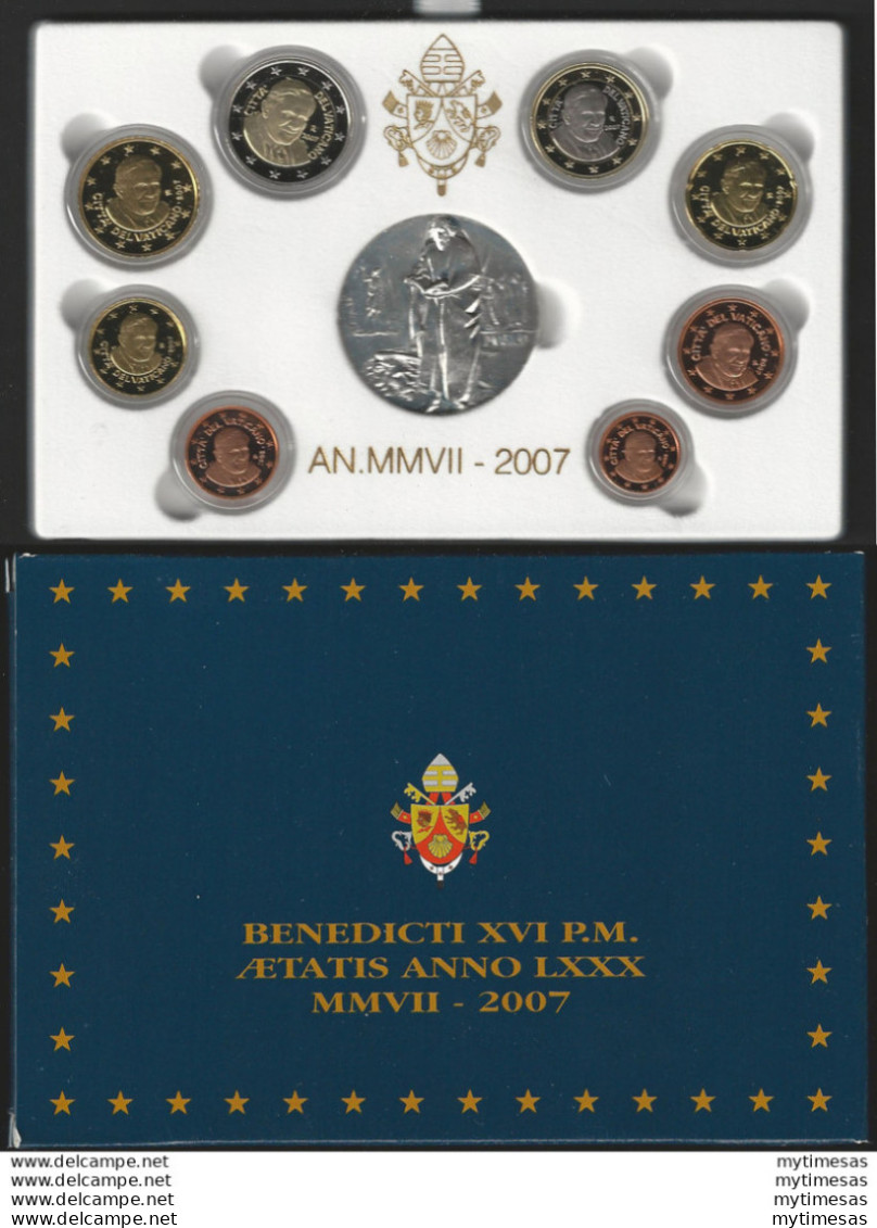 2007 Vaticano Divisionale 8 Monete FS - Vatican