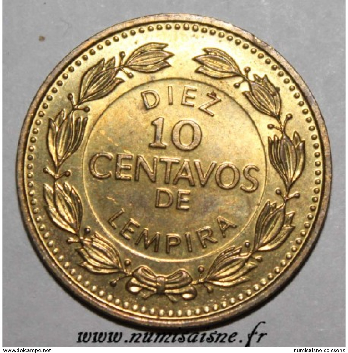 HONDURAS - KM 76.3 - 10 CENTAVOS 1998 - SUP - Honduras