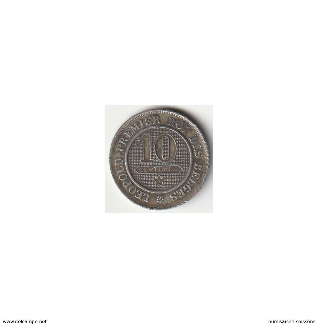 BELGIQUE - KM 22 - 10 CENTIMES 1862 - TTB - 10 Centimes