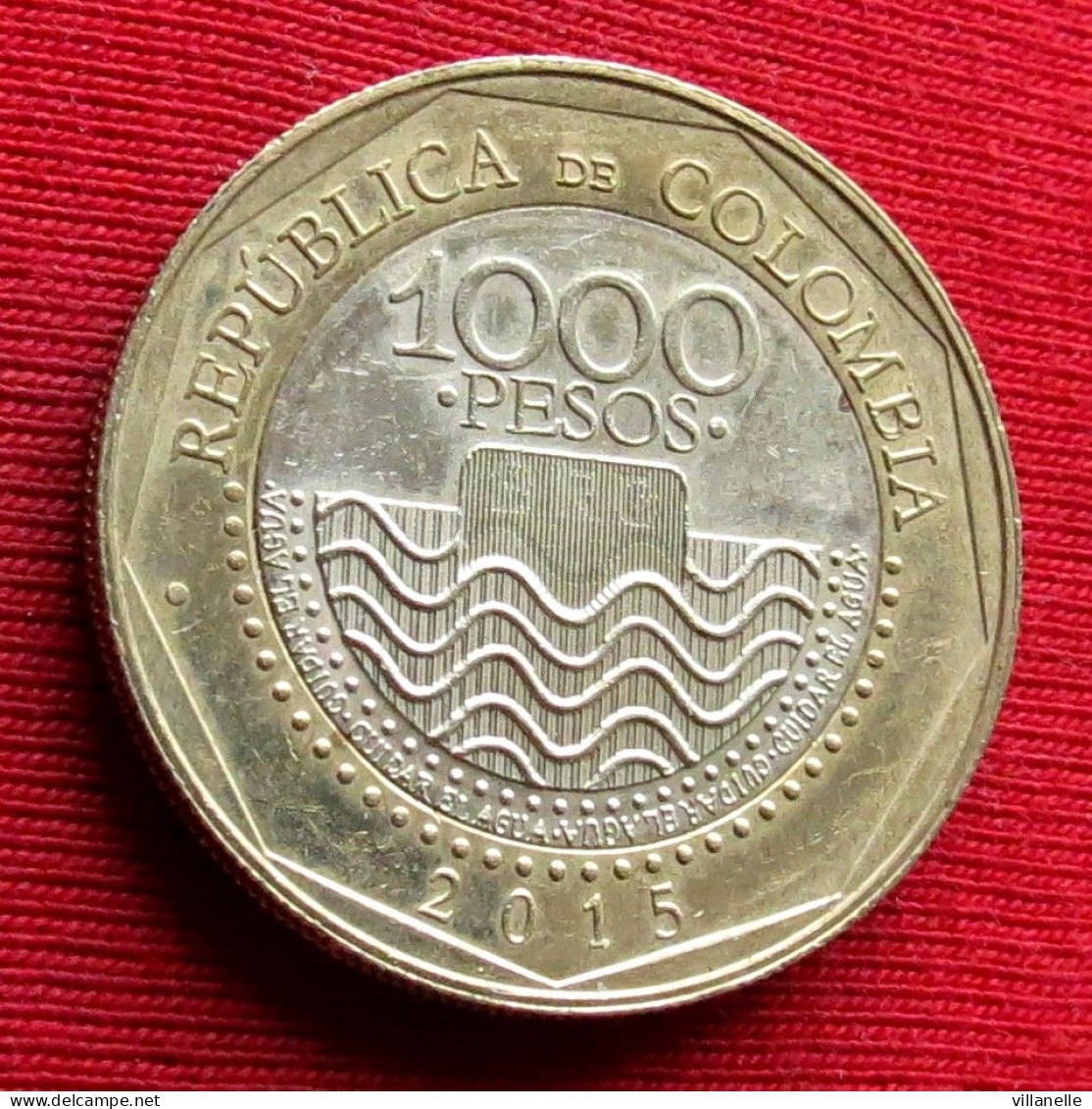 Colombia 1000 Pesos 2015 Turtle Colombie  W ºº - Colombia