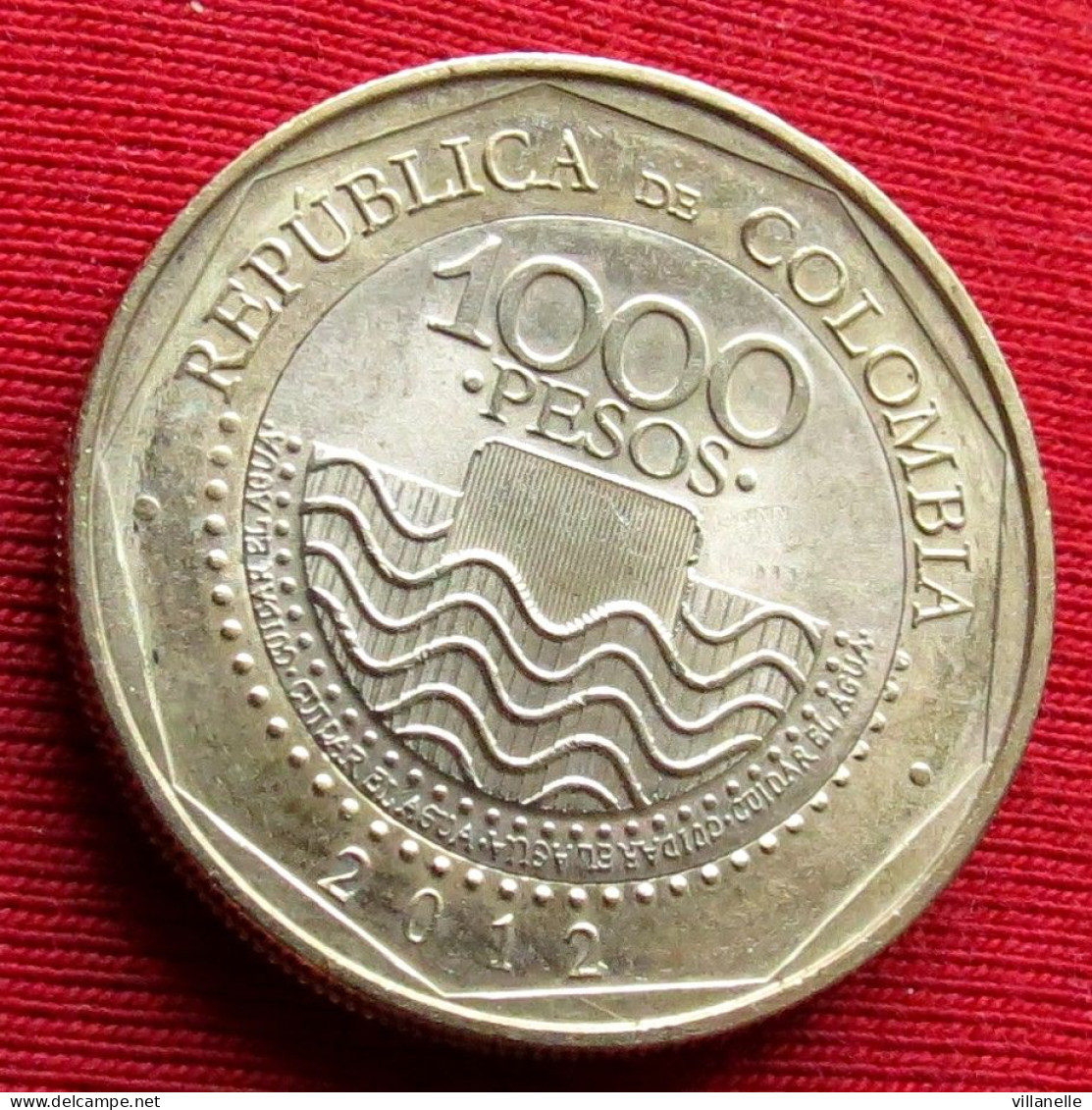 Colombia 1000 Pesos 2012 Turtle Colombie  W ºº - Colombie