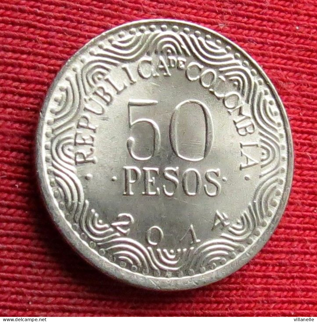 Colombia 50 Pesos 2014 Bear Colombie  W ºº - Colombie