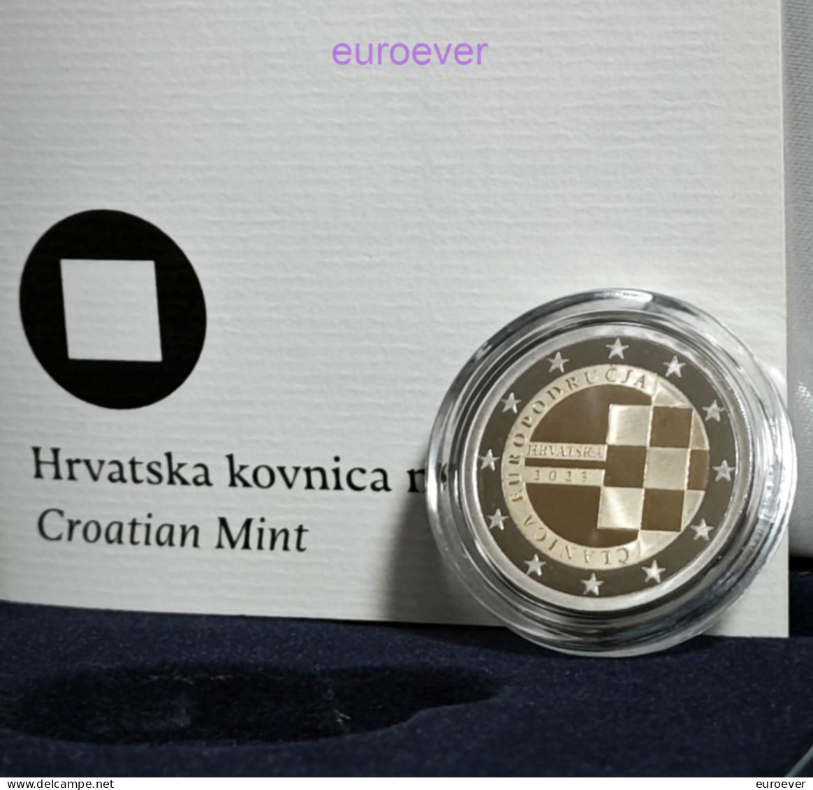 2 Euro Gedenkmünze 2023 Nr. 28 - Kroatien / Croatia - Einführung Euro PP Proof - Croacia