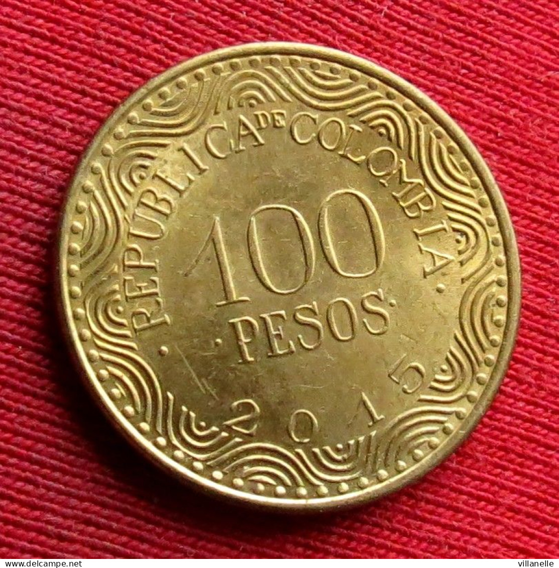 Colombia 100 Pesos 2015 Espeletia Colombie  W ºº - Colombia