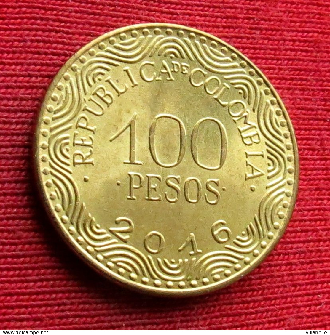 Colombia 100 Pesos 2016 Espeletia Colombie  W ºº - Colombie