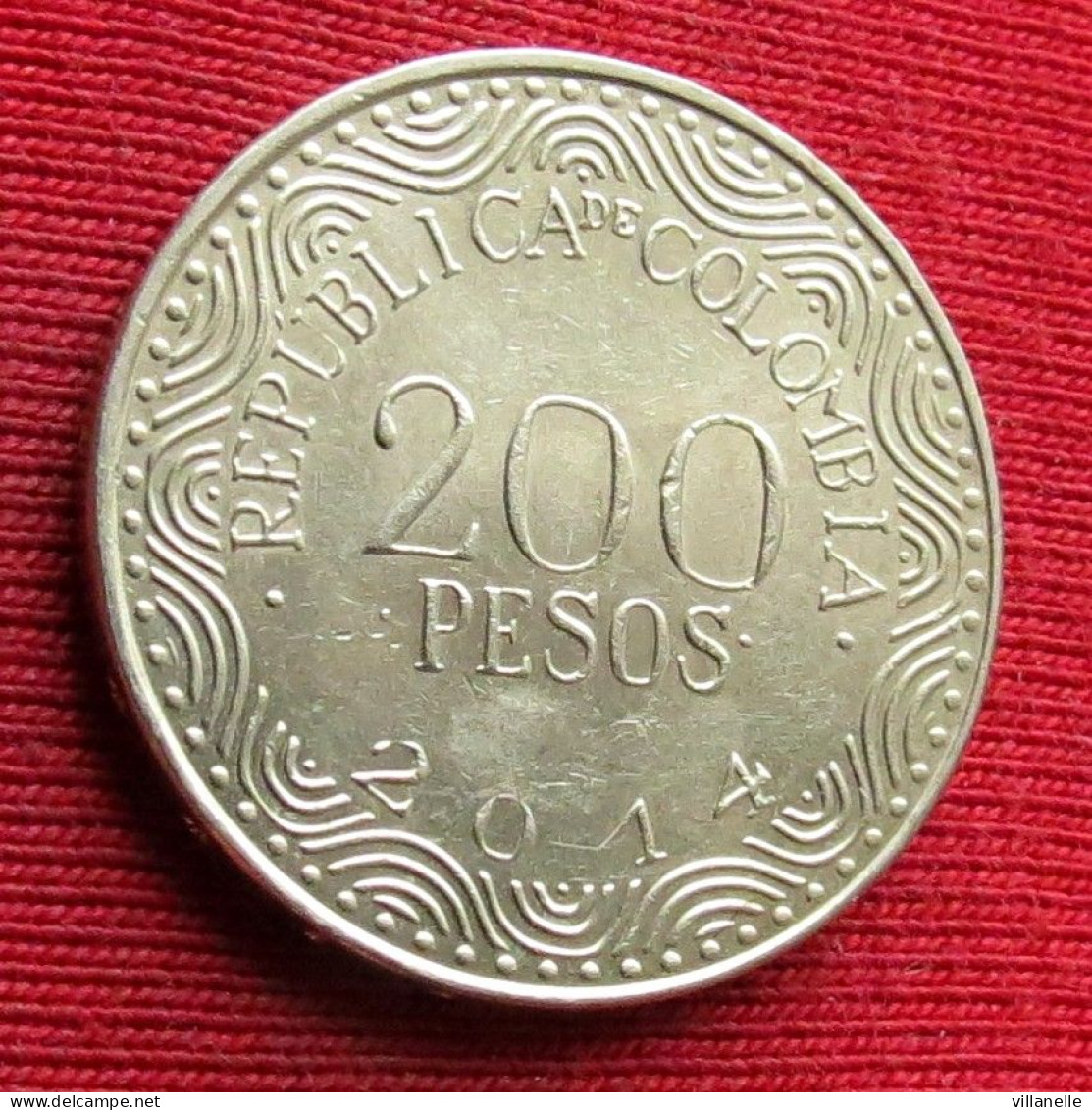 Colombia 200 Pesos 2014 Parrot Colombie  W ºº - Colombia