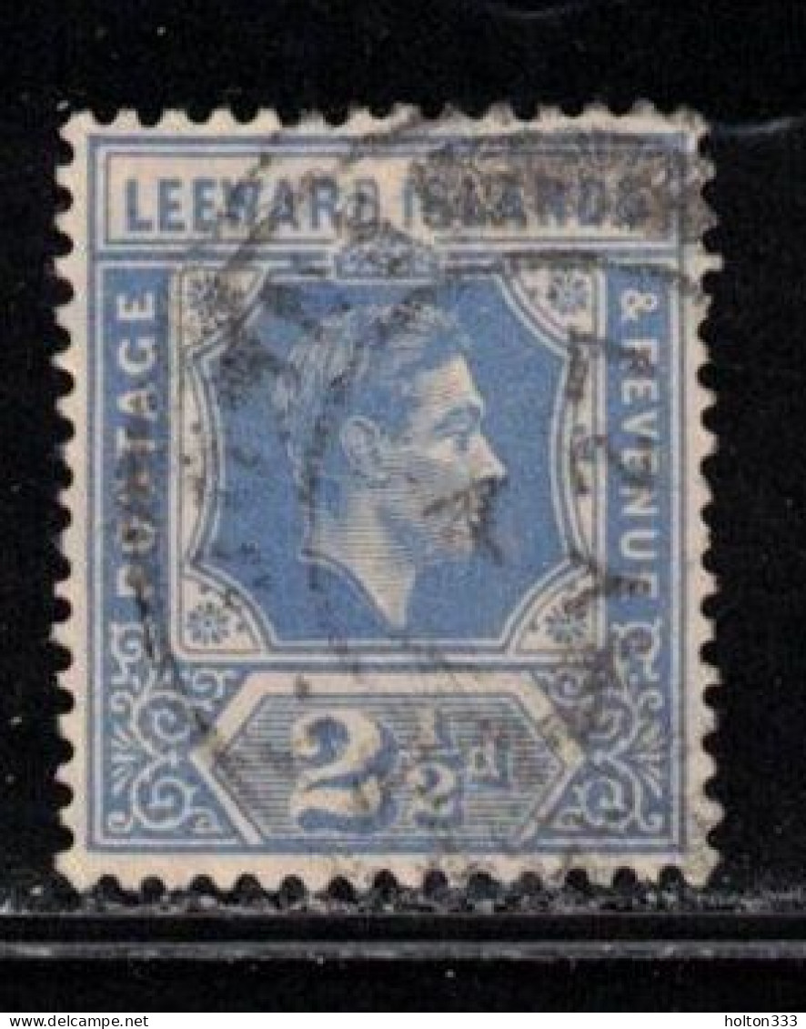 LEEWARD ISLANDS Scott # 108 Used - KGVI - Leeward  Islands