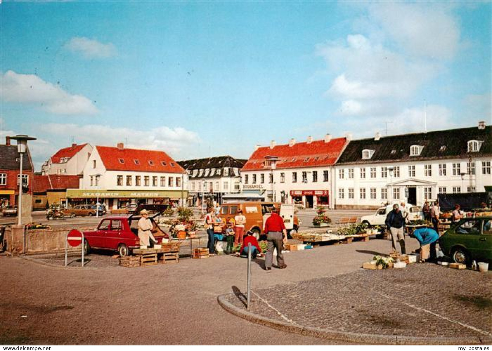 73921809 Torvet_Maribo_DK Marktplatz - Dänemark